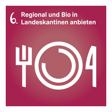 Link auf Leitsatz 6: Regional und Bio in Landeskantinen anbieten