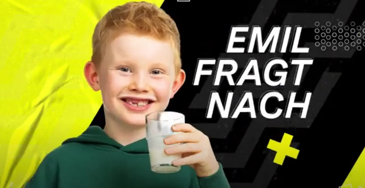 Ein Junge stellt dem Ernährungsbotschafter Christian Näthe eine Frage.