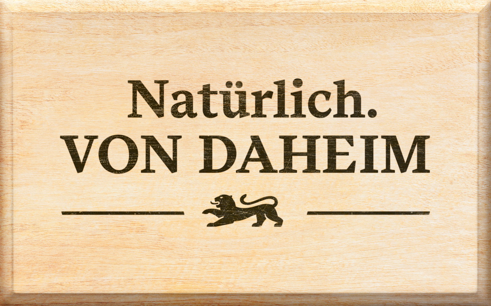 Logo Regionalmarke Natürlich. Von Daheim
