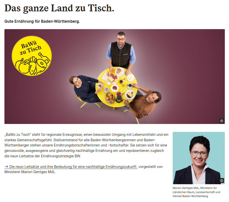 Startseite - Baden-Württemberg zu Tisch